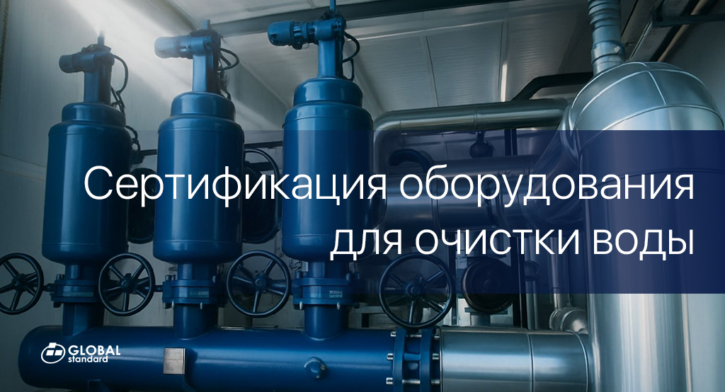 сертификация оборудования для очистки воды